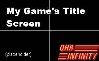 OHRi Tutorial Game