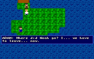 If you're wondering, it's not Biblical allusion: I actually have a friend named Noah.