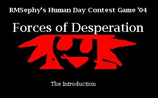 z(04/12) Forces of Desperation