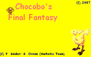 Chocobo's Final Fantasy